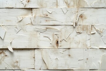 Abstract background of white plywood texture created with generative AI