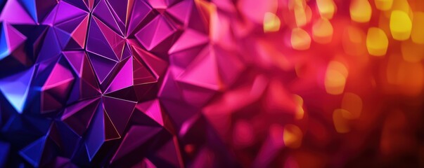 Vibrant geometric pattern showcasing colorful three-dimensional shapes, perfect for backgrounds and creative designs.