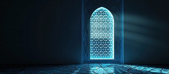 Wall Mural - Light Through an Ornate Window