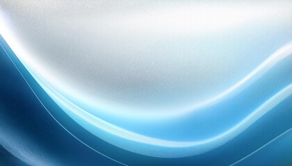 Wall Mural - white blue curve line texture color gradient rough abstract background shine bright light and glow template empty space grainy noise grungy