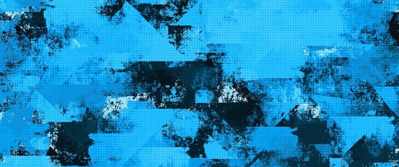 Wall Mural - abstract blue background