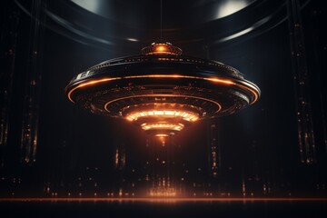 Wall Mural - futuristic spaceship design: a glimpse into the future of space travel