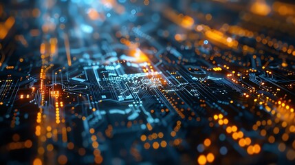 Circuitry Abstract: A Digital Landscape