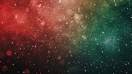 abstract grainy gradient background with tones of christmas color