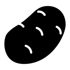 Sticker - potato icon