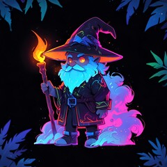 Poster - Wizard in the Night