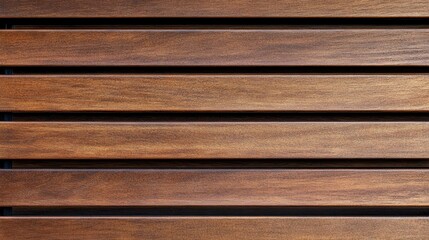 Wooden slats. Natural wood lath line arrange pattern texture background , ai