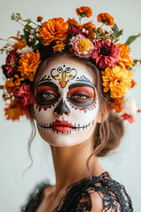 Halloween makeup for women, Easter makeup for women