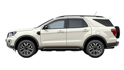 Wall Mural - Modern SUV Side View - High-Resolution Image of a Versatile Off-Road Vehicle