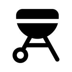 Poster - grill glyph icon