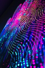 Wall Mural - Abstract Neon Lights Background