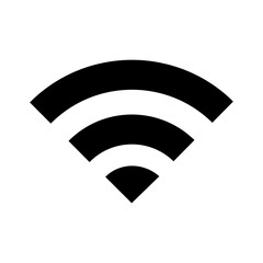 Wall Mural - internet wifi standard vector flat icon