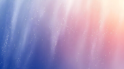 Poster - A soft gradient background with sparkling particles in pastel hues.