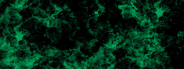 Poster - Abstract colorful blue sky background. Grunge marbled pattern and rough paint with dark green rough grainy stone or concrete wall texture design. Stone rock metal plaster concrete wall