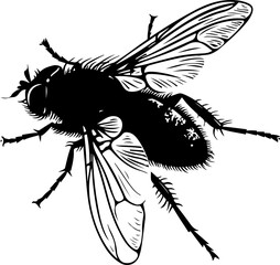 Fly clipart desing illustration