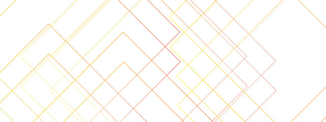 Poster - Abstract modern minimalistic golden and red geometric line with layered geometric triangle shapes. Futuristic digital landscape with lines. Concept for dynamic websites, striking posters, and business