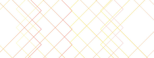 Poster - Abstract modern minimalistic golden and red geometric line with layered geometric triangle shapes. Futuristic digital landscape with lines. Concept for dynamic websites, striking posters, and business
