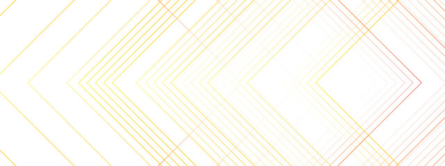 Poster - Abstract modern minimalistic golden and red geometric line with layered geometric triangle shapes. Futuristic digital landscape with lines. Concept for dynamic websites, striking posters, and business