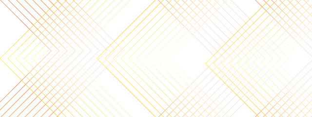 Poster - Abstract modern minimalistic golden and red geometric line with layered geometric triangle shapes. Futuristic digital landscape with lines. Concept for dynamic websites, striking posters, and business