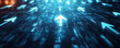 © Cheetose - A dynamic digital background featuring glowing arrows moving forward, symbolizing progress and innovation. image conveys sense of direction and momentum.