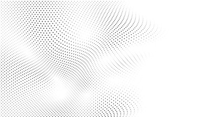 Wall Mural - Circle Halftone Vector Art, Icons, and Graphics Elements.
