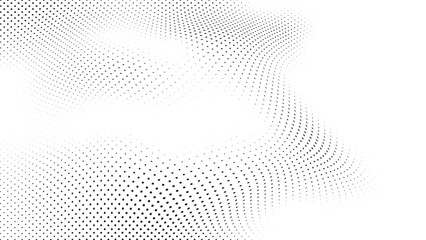 Wall Mural - Circle Halftone Vector Art, Icons, and Graphics Elements.
