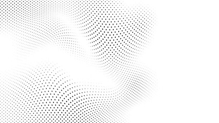 Wall Mural - Circle Halftone Vector Art, Icons, and Graphics Elements.
