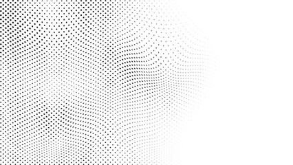 Wall Mural - Circle Halftone Vector Art, Icons, and Graphics Elements.
