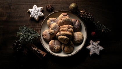 Wall Mural -  Christmas cookies