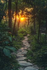 Wall Mural - Forest Path