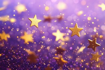Wall Mural - Stars in air