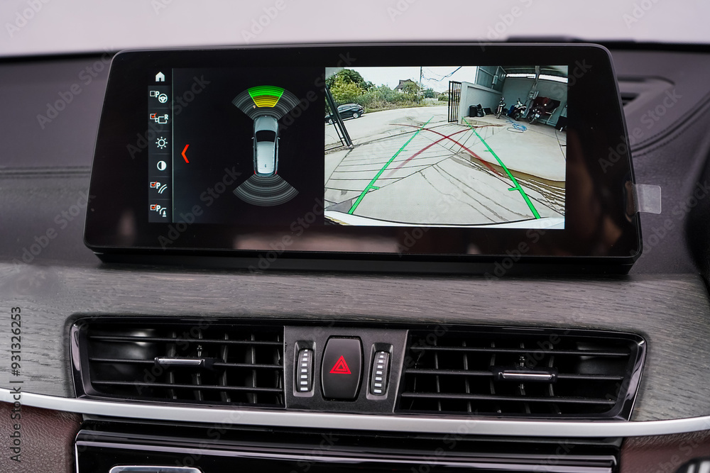 Rear view monitor for reversing system Car display and rear view camera ...