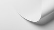 © Timeless Touch - A plain white sheet of paper with a single fold, emphasizing the impact of minimal design.