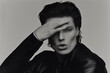 © MAX RETRI - Black & White Portrait Editorial Shot of Male Model