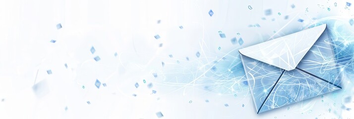 Footer Design for Electronic Mail with Signature and Newsletter Template