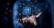 © Sagar - Ai technology, Artificial Intelligence. man using technology smart robot AI, artificial intelligence