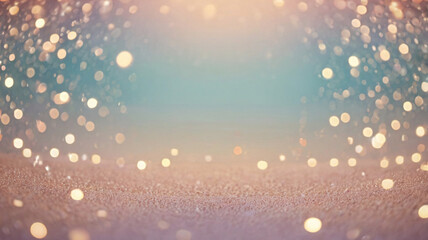 Wall Mural - dreamy bokeh background soft romantic colors