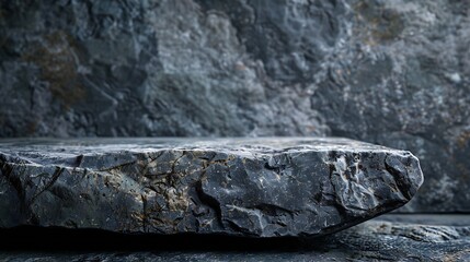 Poster - natural stones for podium background : Generative AI