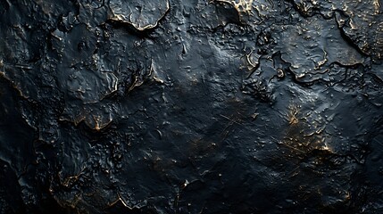 Fototapete - Dark textured background Rough vintage surface wall paper : Generative AI
