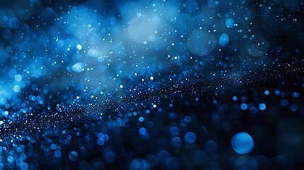 Poster - blue background texture blue dark black with dark blue blurred background with light : Generative AI