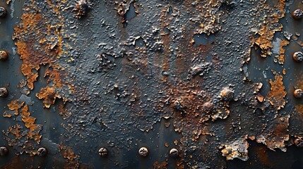 Fototapete - Dilapidated Industrial Surface Texture High Resolution : Generative AI