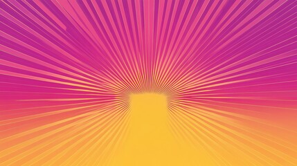 A radial gradient background with pink, yellow, and blue color.