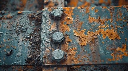 Fototapete - Dilapidated Industrial Surface Texture High Resolution : Generative AI