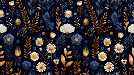 Sticker - floral pattern