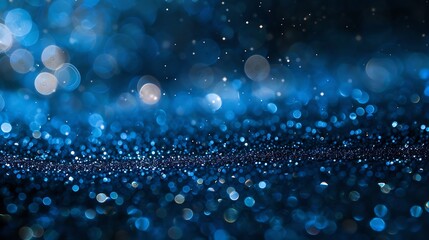 Poster - blue background texture blue dark black with dark blue blurred background with light : Generative AI