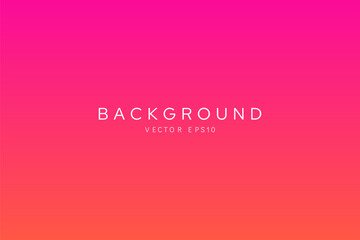 Wall Mural - summer orange and neon pink color gradient background, vector design
