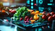 © DarkinStudio - Futuristic AI-Driven Personalized Diet Plans: A digital platform that provides personalized diet recommendations based on AI analysis of health data.
