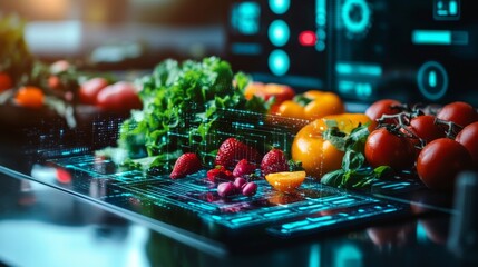 Futuristic AI-Driven Personalized Diet Plans: A digital platform that provides personalized diet recommendations based on AI analysis of health data.