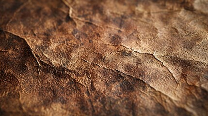 Aufkleber - Old brown paper texture background : Generative AI