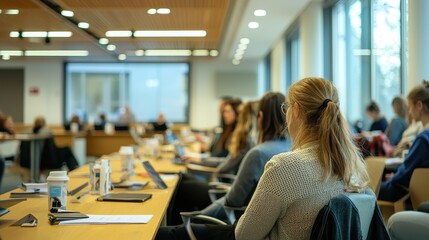 Wall Mural - Modern conference room